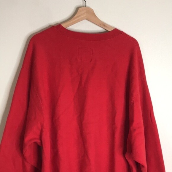 Steve & Barry’s outfitters 90s Ohio state oversized red pullover sweatshirt XXL - Picture 8 of 10